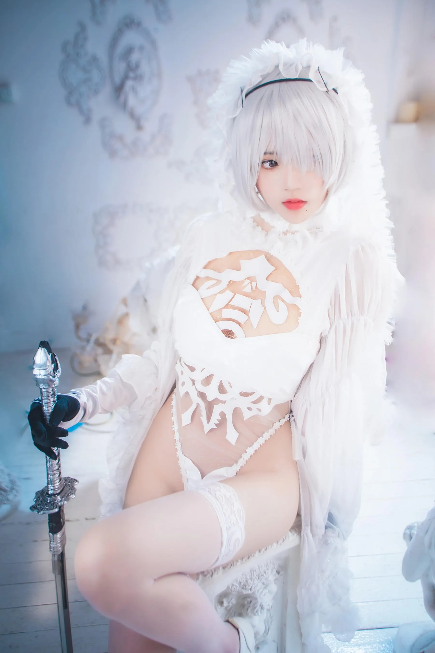 桜桃喵 – NO.160 2b花嫁 [69P]插图6